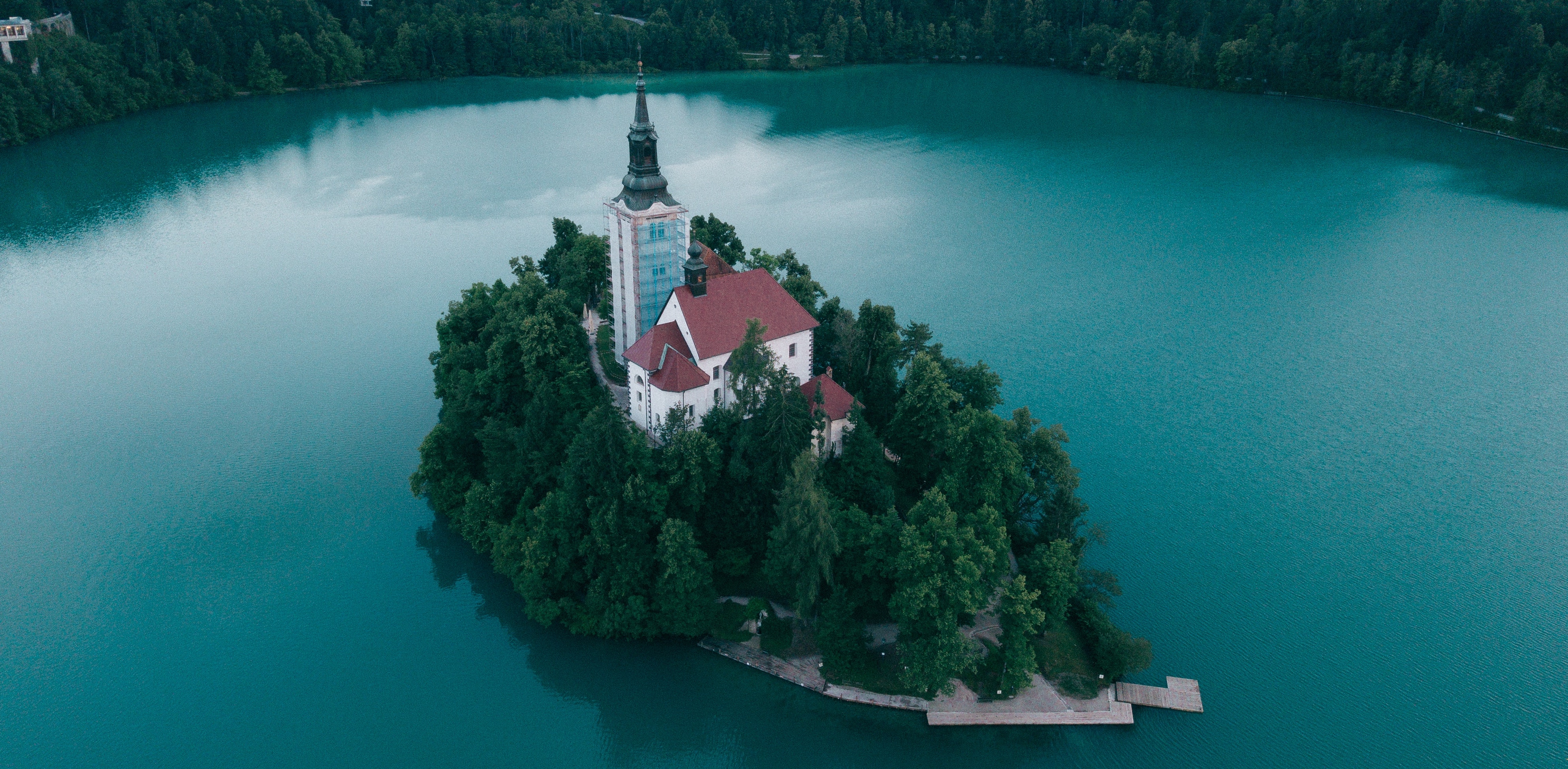 island real estate drone